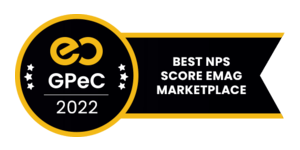 Cel mai mare NPS al unui comerciant din eMag MarketPlace premiu primit la Gala Premiilor eCommerce GPeC 2022