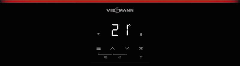 Centrala termica in condensatie Viessmann Vitodens 111-F display LCD pe 7 segmente