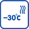Functionare optima in regim de incalzire la minus 30 grade Celsius